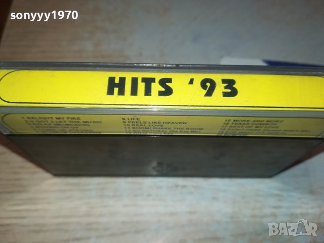 HITS 93 КАСЕТА 0411230941, снимка 4 - Аудио касети - 42847180