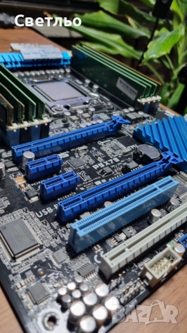 Дъно ASUS P9X79 , 32GB RAM , i7 3820, снимка 4 - Дънни платки - 52771401