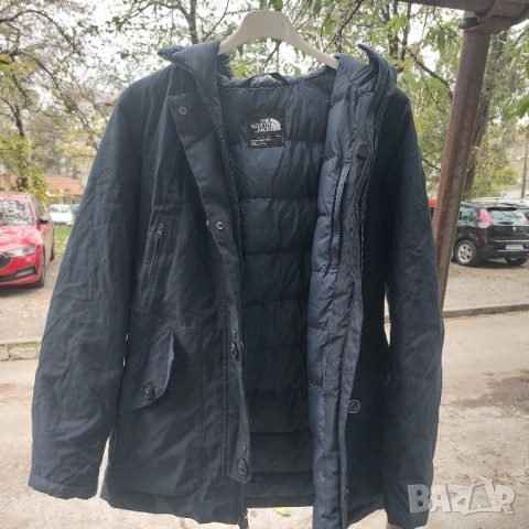 тъмно синьо дамско яке The North Face Mauna Kнea Parka размер S- , снимка 12 - Якета - 34637142