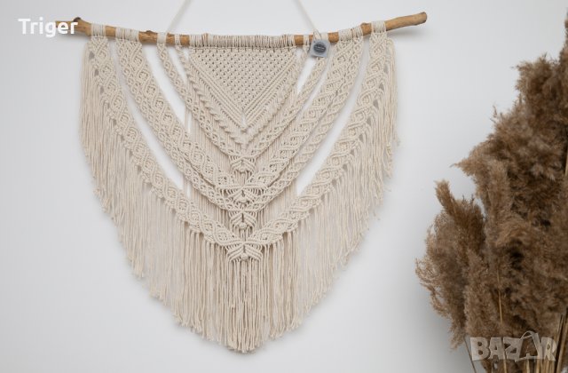 Макраме Декорация /Пано, снимка 2 - Декорация за дома - 38295514