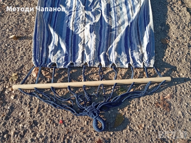 Хамак люлка от плат. , снимка 2 - Градински мебели, декорация  - 52256755