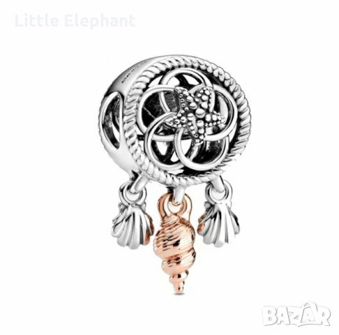 Висящ елемент"Ловец на сънища-Dream cather",Rose/нов