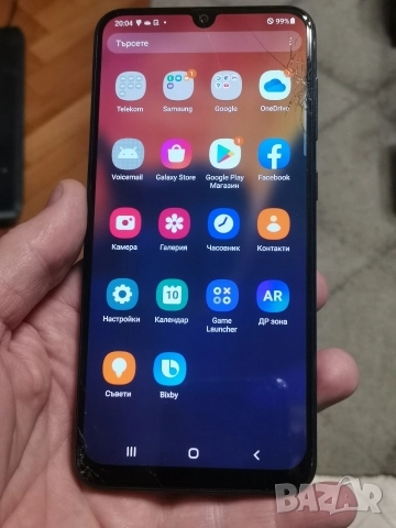 Samsung Galaxy A50 с калъф, зарядно и кабел, снимка 4 - Samsung - 44150166