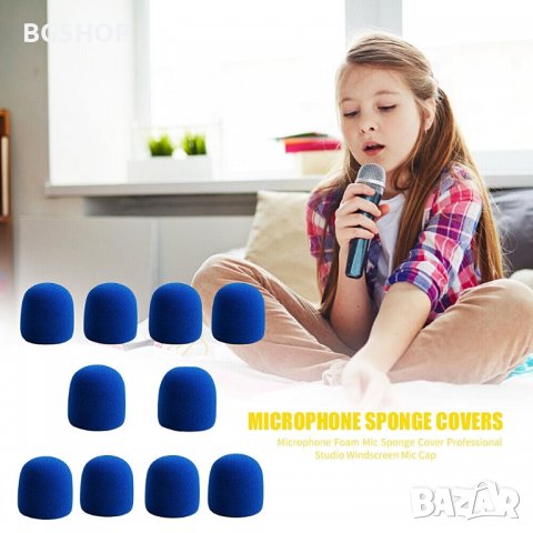 Ветробран за Микрофон / Sponge / - Син, снимка 6 - Други - 38153158
