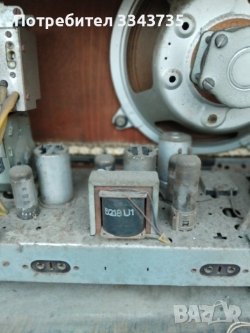 Старо дървено лампово радиоSABA VILLINGEN W II 1952г., снимка 11 - Антикварни и старинни предмети - 52369656