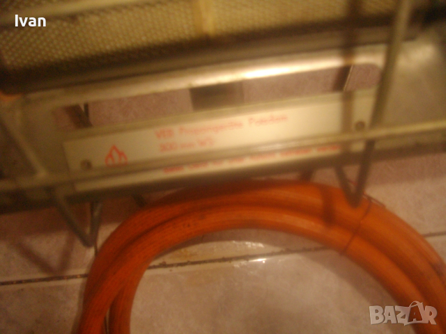 Газов Пропан-Бутан Отоплител Печка Пита-Старо Немско Качество-VEB-Коплект Маркуч/Редуцир Вентил VEB, снимка 6 - Други инструменти - 44682822