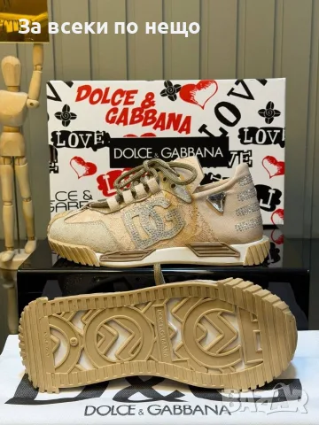 Dolce&Gabbana Дамски Маратонки👟Дамски Спортни Обувки Долче И Габана - Различни Цветове Код E121, снимка 3 - Маратонки - 55798410