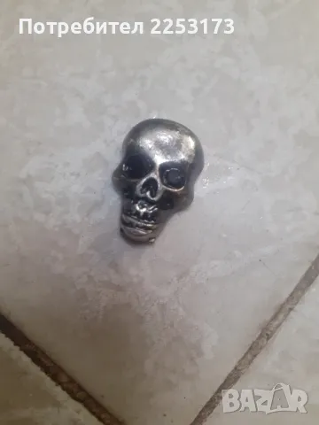 Неръждаем череп за рокери, снимка 2 - Фен артикули - 48343100