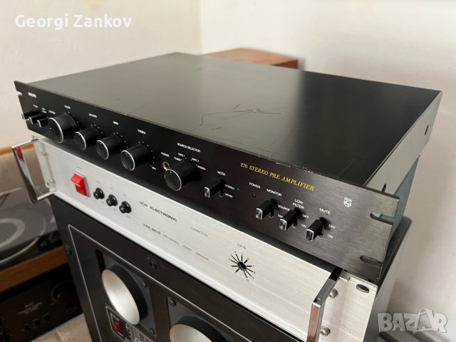 H|H Electronic Cambridge + Philips 22AH270 + тунер, снимка 12 - Ресийвъри, усилватели, смесителни пултове - 36696348