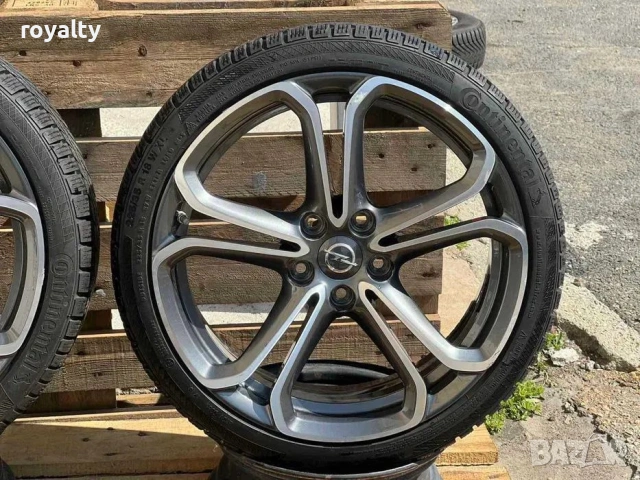 5х110 18 Цола Opel Adam Astra Corsa OPC ЕТ 47 J 7.5 Цо 65.1 Гуми 225 35 18 Continental 0222/1716 Под, снимка 6 - Аксесоари и консумативи - 54010662