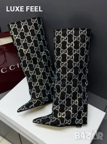 Gucci ✨Дамски Ботуши , снимка 5 - Дамски ботуши - 56325544
