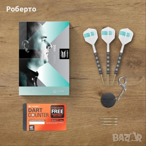 Професионални стрели за дартц Target , снимка 6 - Други спортове - 53986943