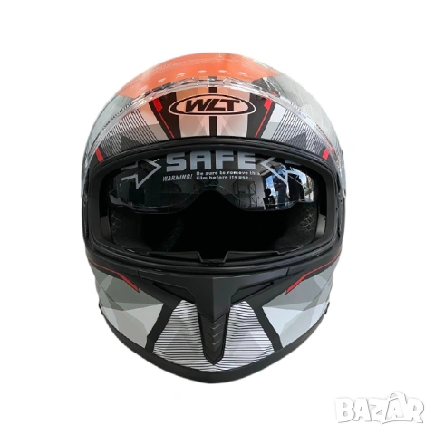 Мото каска с вградени очила, снимка 6 - Аксесоари и консумативи - 53299268