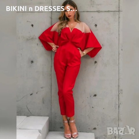 Червен гащеризон дълъг , снимка 1