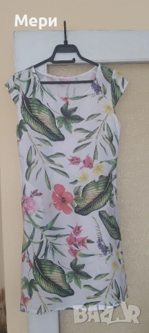 Ленена рокля, снимка 9 - Рокли - 53887079