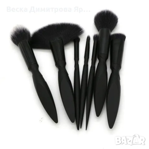 Комплект "Еднорог" от 7 разноцветни четки за грим HZS91, снимка 11 - Козметика за лице - 47729236