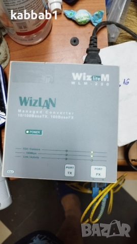 Wizlan - WLM-220 преобразувател на оптичен сигнал - влакна - конвертор, снимка 9 - Други - 52997154