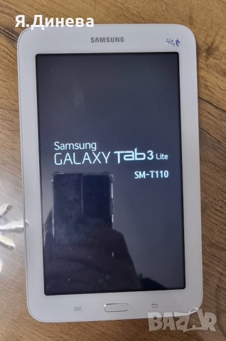 Таблет Samsung Galaxy Tap 3 Lite, снимка 2 - Таблети - 52540086