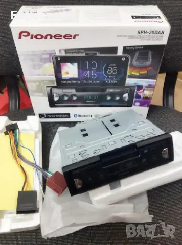 Pioneer SPH-20DAB 1-DIN приемник с DAB/DAB+ цифрово радио, устройство за смартфон (iPhone/Android), снимка 6 - Аксесоари и консумативи - 47485764