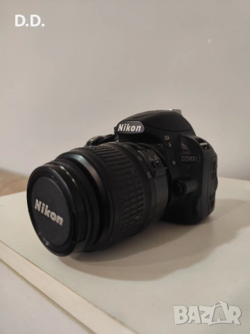 Nikon D3100 с китов обектив , снимка 2 - Фотоапарати - 53118992