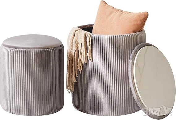 НОВИ Табуретки 2 бр / комплект , снимка 2 - Столове - 53176037