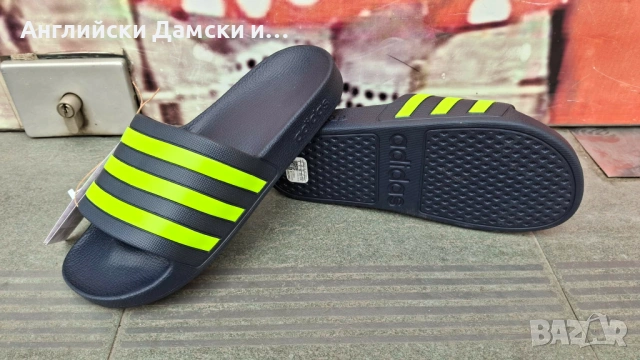 Английски оригинални чехли Adidas, снимка 3 - Мъжки чехли - 54277358