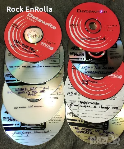 DVD-R дискове с концерти и клипове на метъл групи , снимка 6 - CD дискове - 49797944