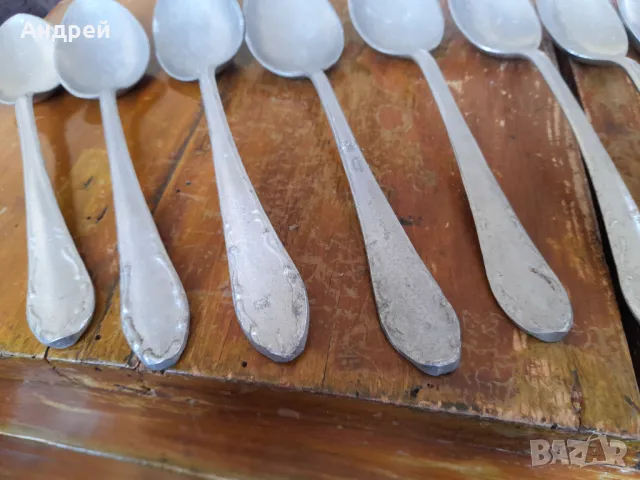 Стари алуминиеви лъжици, снимка 5 - Други ценни предмети - 49845355