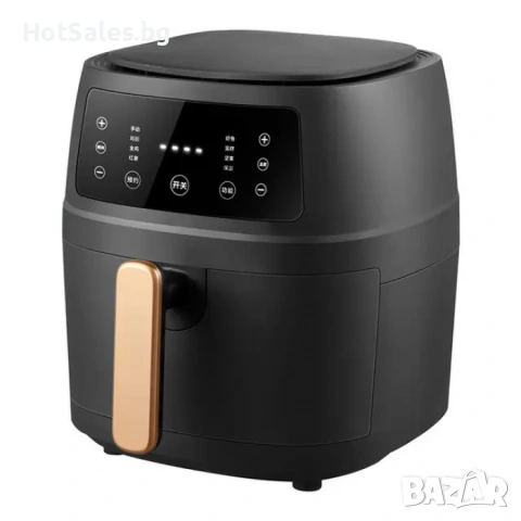 Еър Фрайер 8 литра, 2400W, снимка 5 - Фритюрници - 54029259