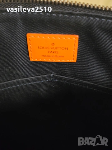 Louis Vuitton Limited оригинална унисекс чанта от естествена кожа , снимка 10 - Чанти - 53892802