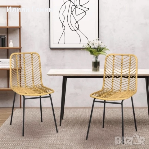 Комплект от два стола за хранене, снимка 3 - Столове - 52686464