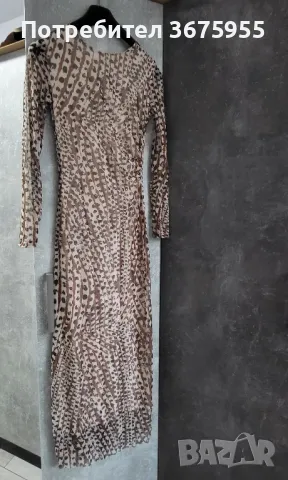 Дълга рокля по тялото, снимка 1