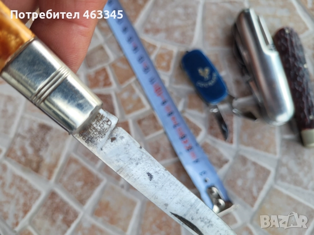 Нож, джобно ножче-5, снимка 9 - Антикварни и старинни предмети - 51632378