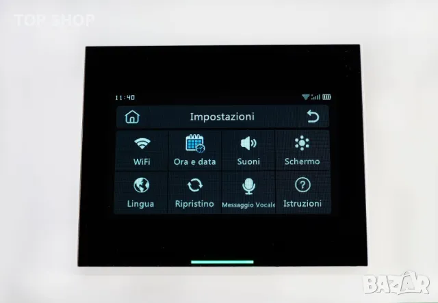 Автономна Италианска Домашна Алармена система СОТ MICRO TOUCH ИНТЕРАКТИВЕН СЕНЗОРЕН екран 4g WiFi, снимка 2 - Аналогови камери - 48938482