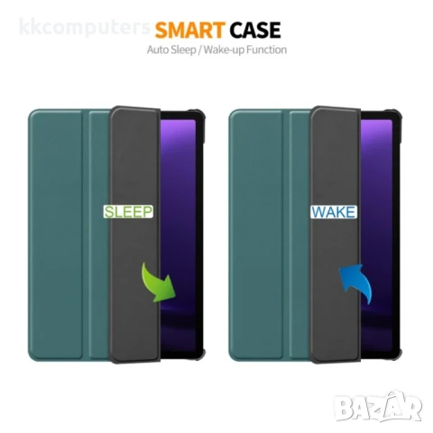 Samsung Galaxy Tab S9 FE / X510N ENKAY Кожен Калъф и Протектор, снимка 6 - Калъфи, кейсове - 51126936