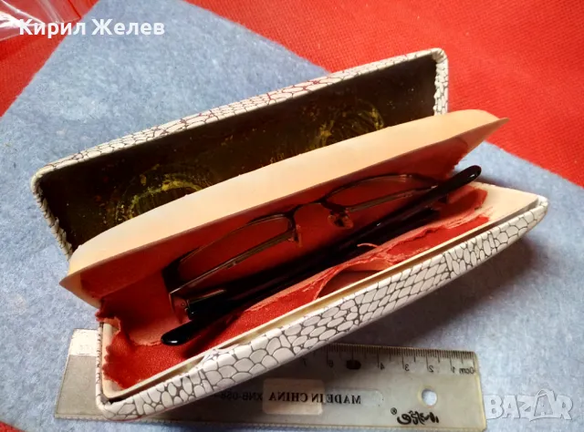 ВИНТИДЖ АРТ СТИЛ ХЕЛИОМАТИК ОЧИЛА с КЪРПИЧКА и КРАСИВ КАЛЪФ 47741, снимка 5 - Слънчеви и диоптрични очила - 47512341