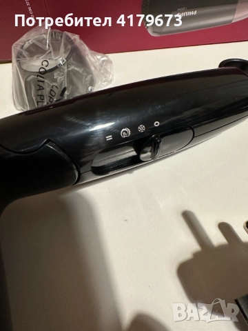 Напълно нов сешоар Philips черен лек сгъващ се удобен  , снимка 9 - Сешоари - 51967502