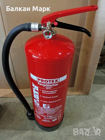 6 л Био-пяна Пожарогасител PROTEX (Gloria GmbH) – Внос от Германия
