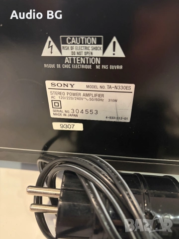 Sony TA-N330ES, снимка 6 - Ресийвъри, усилватели, смесителни пултове - 53946106