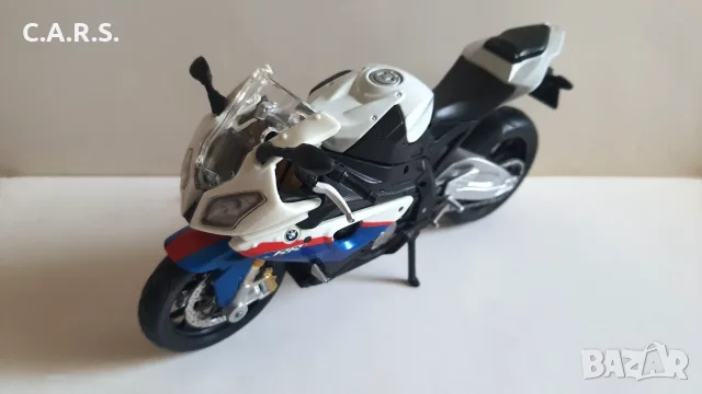 BMW S 1000RR Sports Bike Maisto - Мащаб 1:12, снимка 2 - Коли, камиони, мотори, писти - 55787853