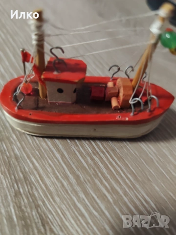 Мини лотка ръчна изработка , снимка 2 - Декорация за дома - 53141613