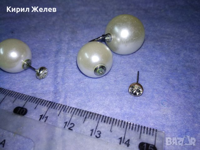 КОМПЛЕКТ РЕТРО БИЖУТА АР ДЕКО СТИЛ - МЕДАЛЬОН с ОБЕЦИ с ФАСЕТИРАНИ БЛЕСТЯЩИ КРИСТАЛЧЕТА 37056, снимка 2 - Бижутерийни комплекти - 40684925