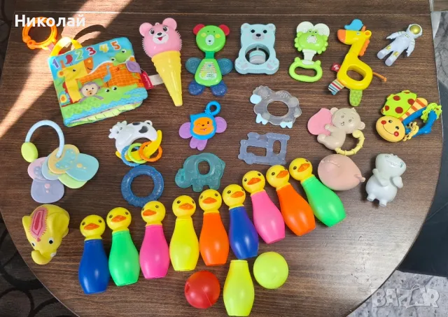 Бебешки играчки - различни видове