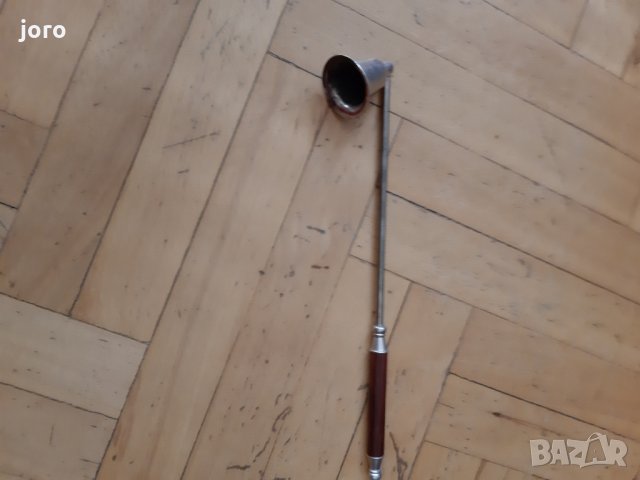 посребрен уред за гасене на свещи, снимка 6 - Колекции - 30168134