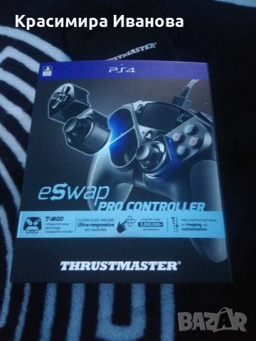 Thrustmaster eSwap контролер за ps4 , снимка 1 - PlayStation конзоли - 31826226