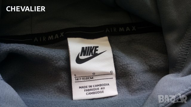  NIKE AIR MAX Kids Sweatshirt Размер 12-13 г. / 147-158 см детски суичър 17-58, снимка 10 - Детски анцузи и суичери - 42853549