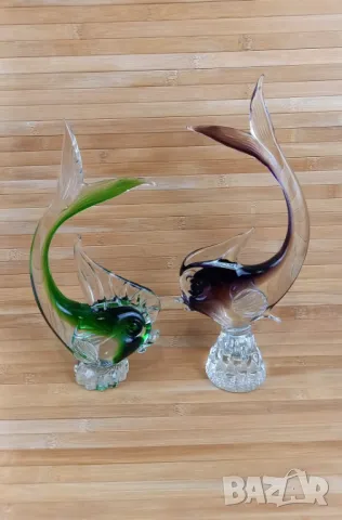 Две стъклени риби - Мурано