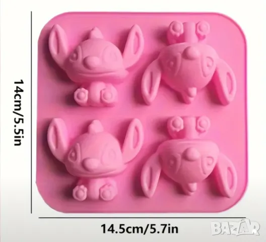 Молд Стич , снимка 4 - Форми - 48130587