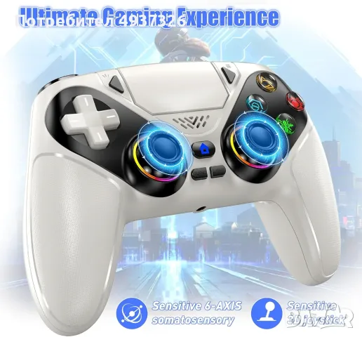 контролер за PS5 Pro/Slim/PC, снимка 2 - Джойстици и геймпадове - 56484565