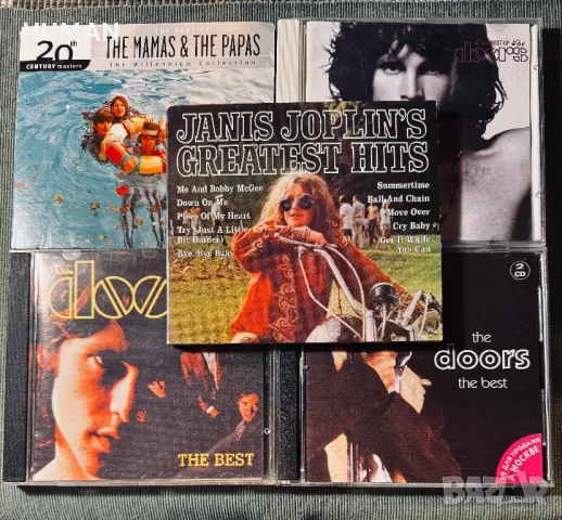 The Doors - The Mamas & The Papas - Janis Joplin
